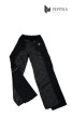 spodnie czarne z pikowaniem tył