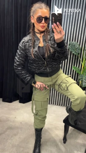 Bojówki khaki #115